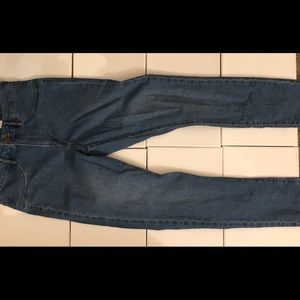 H&M light wash skinny jeans